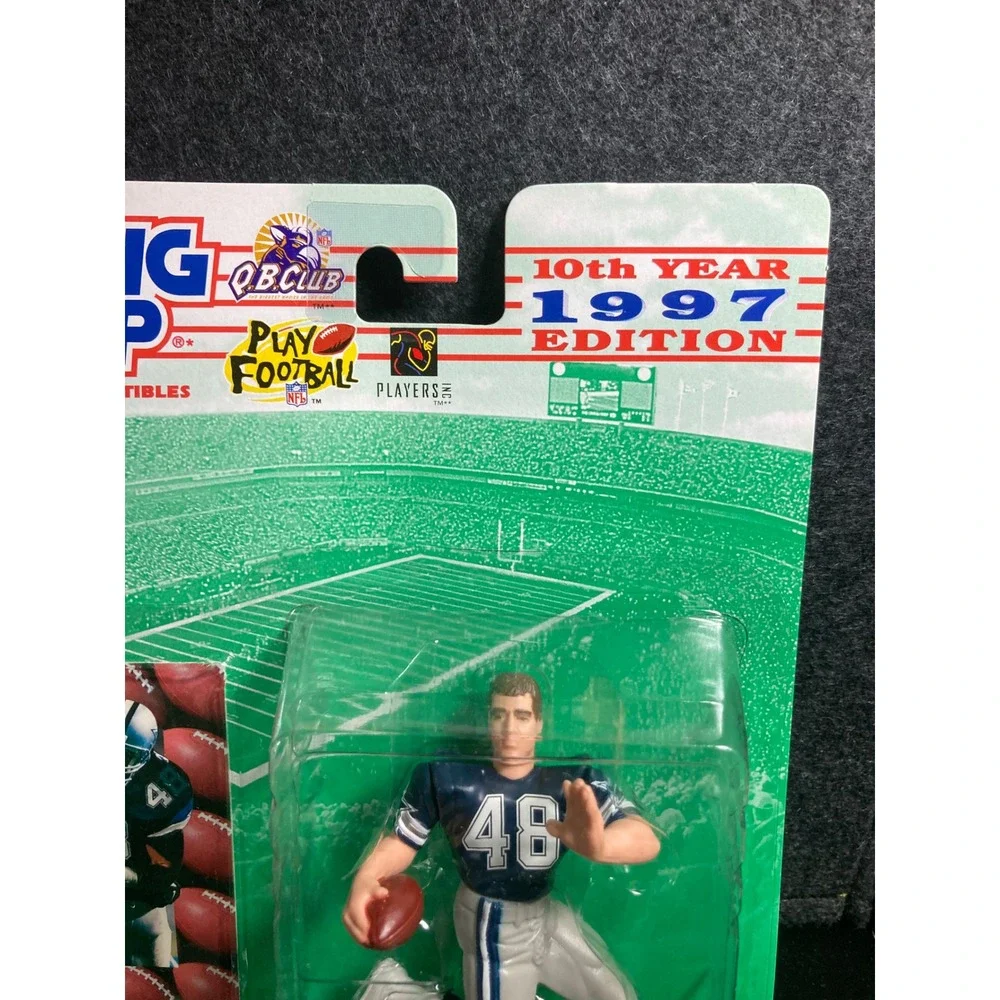 1997 Starting Lineup Daryl Johnston Dallas Cowboys NFL Figure with Card Kenner